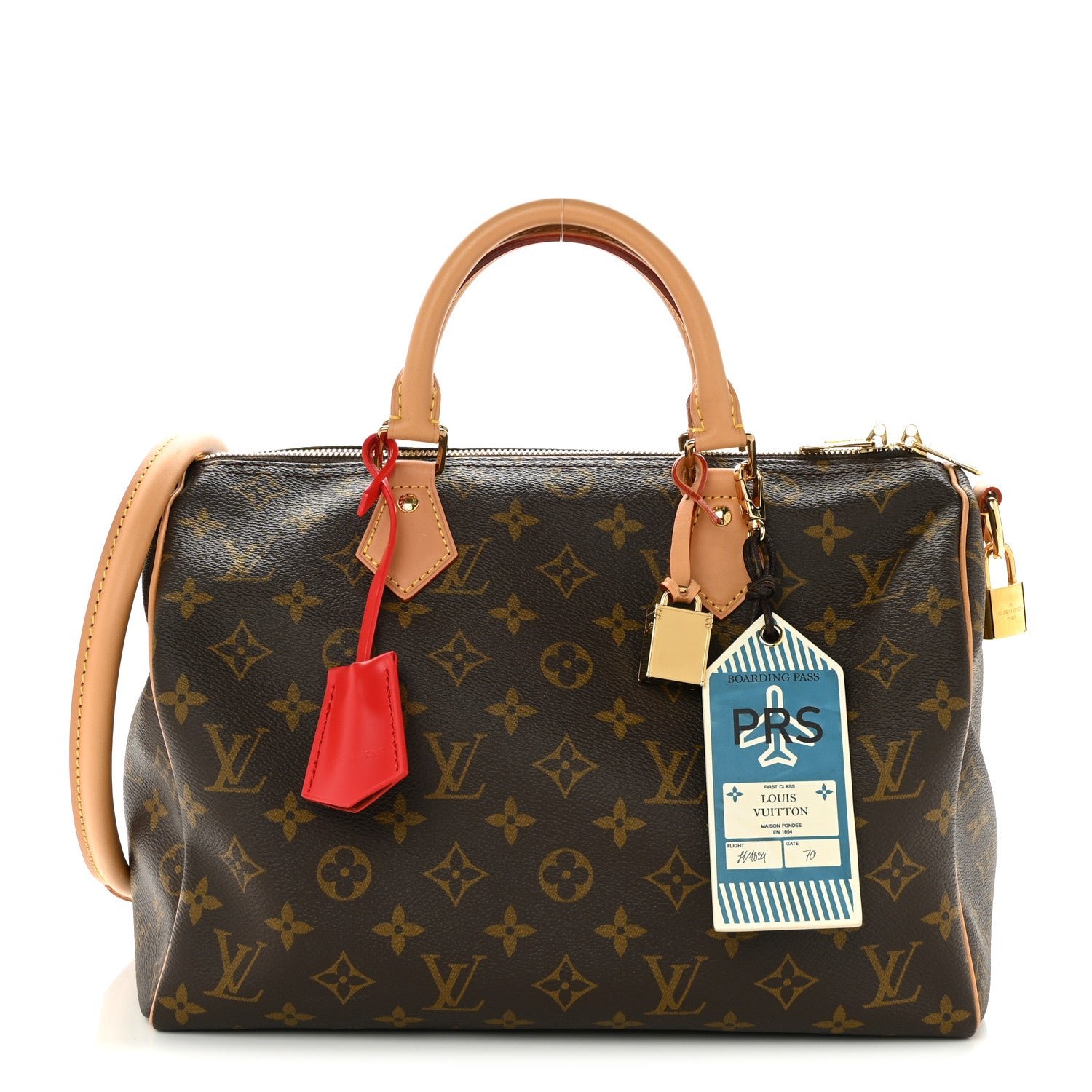 Louis Vuitton Monogram Speedy Soft Crafty 30
