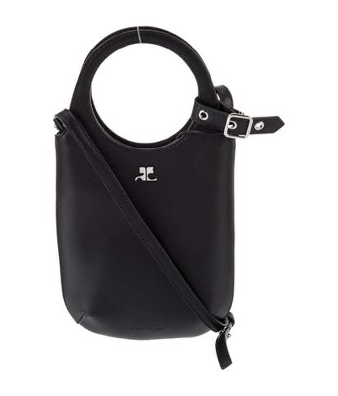 Courreges Leather Shoulder Bag W Tags