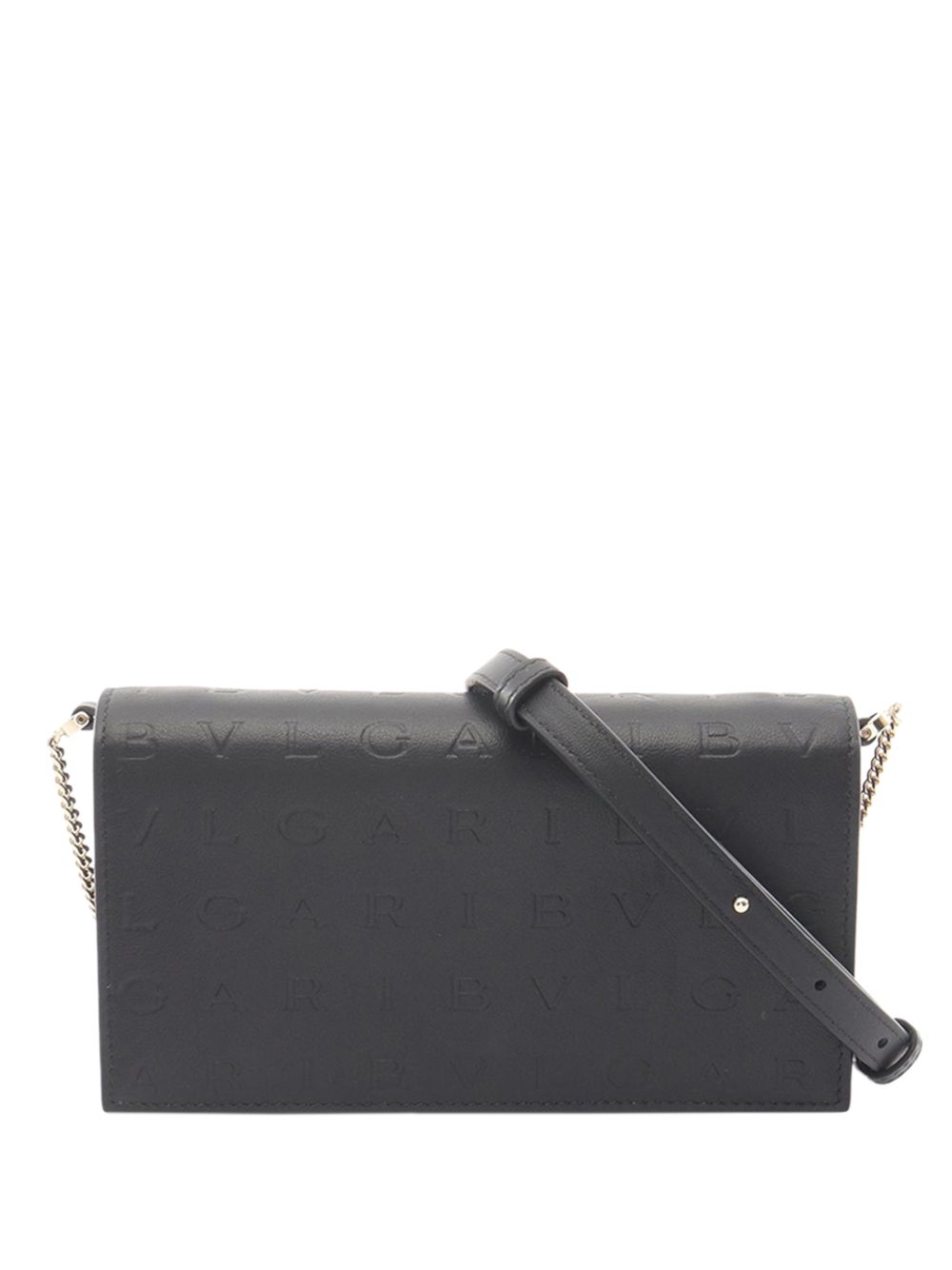 Bvlgari 2010-2026 Calfskin Infinitum Chain Wallet crossbody bag