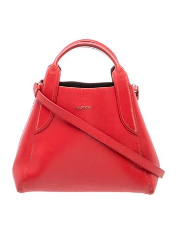 Leather Top Handle Bag