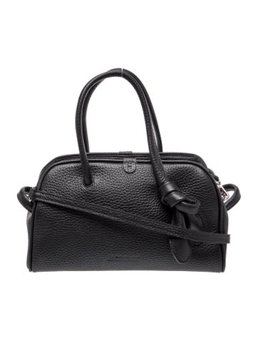 Leather Top Handle Bag