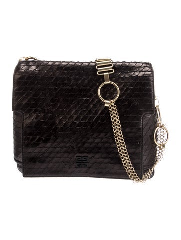 Givenchy Snakeskin Shoulder Bag