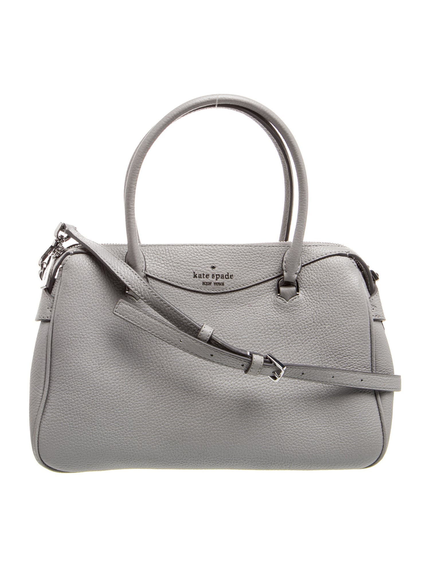 Leather Top Handle Bag