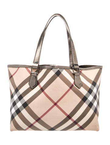 Super Nova Check Top Handle Bag