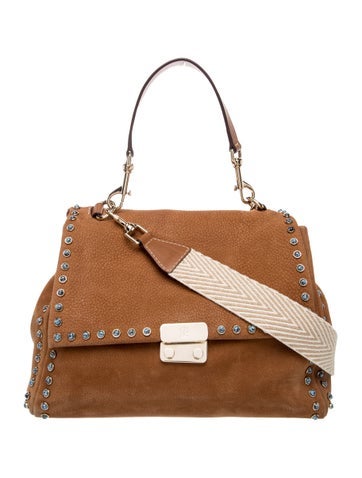 Carolina Herrera Leather Top Handle Bag