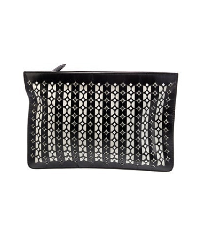 Alaia Leather Clutch