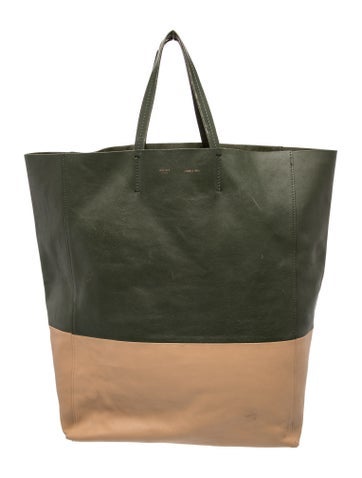 Celine Leather Vertical Cabas