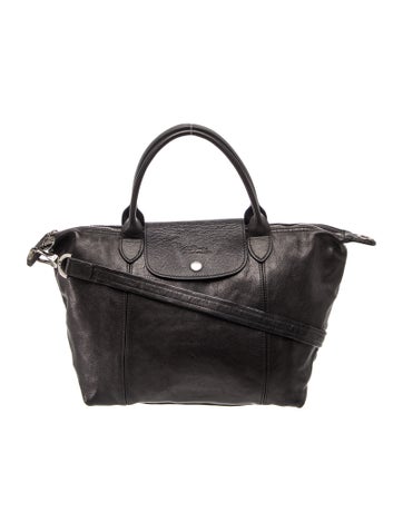 Leather Top Handle Bag