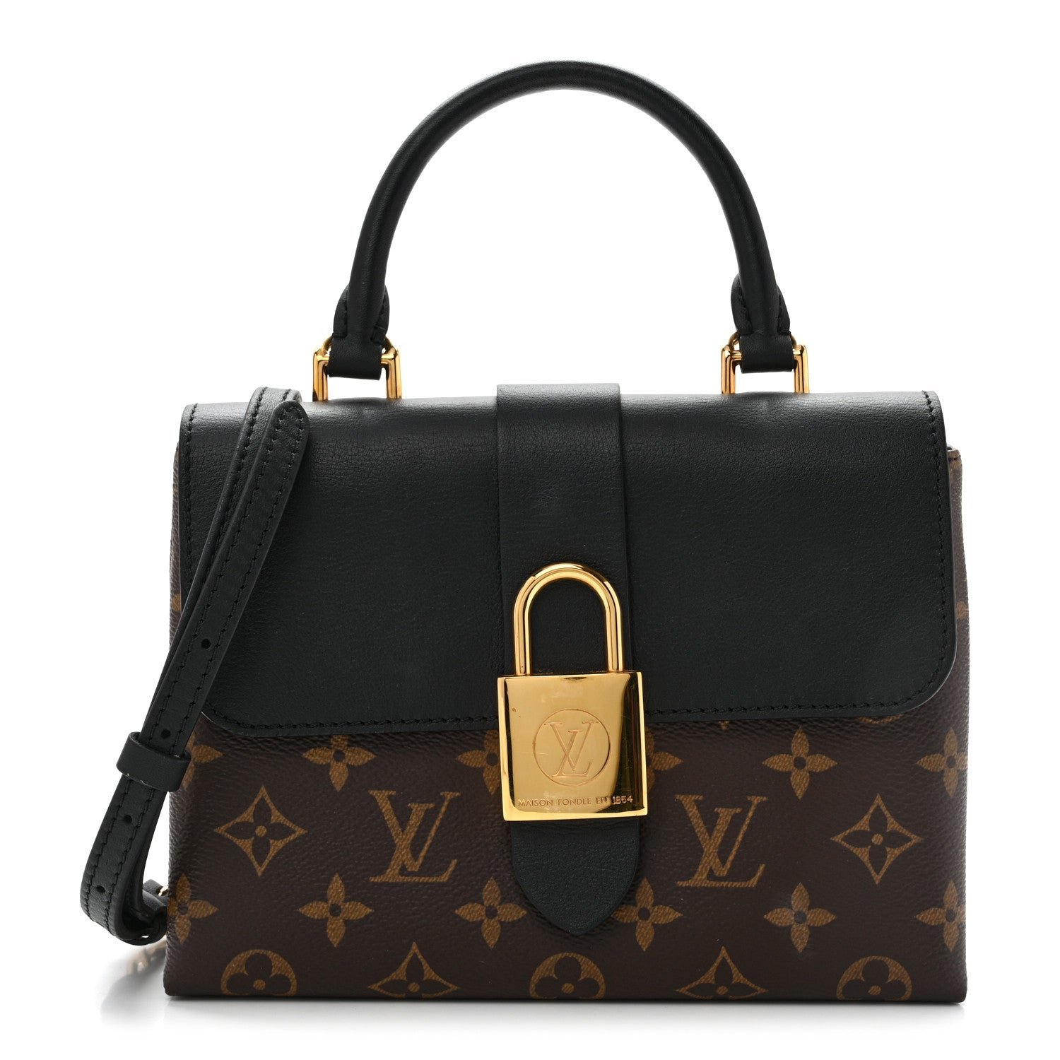 Louis Vuitton Monogram Locky BB Black