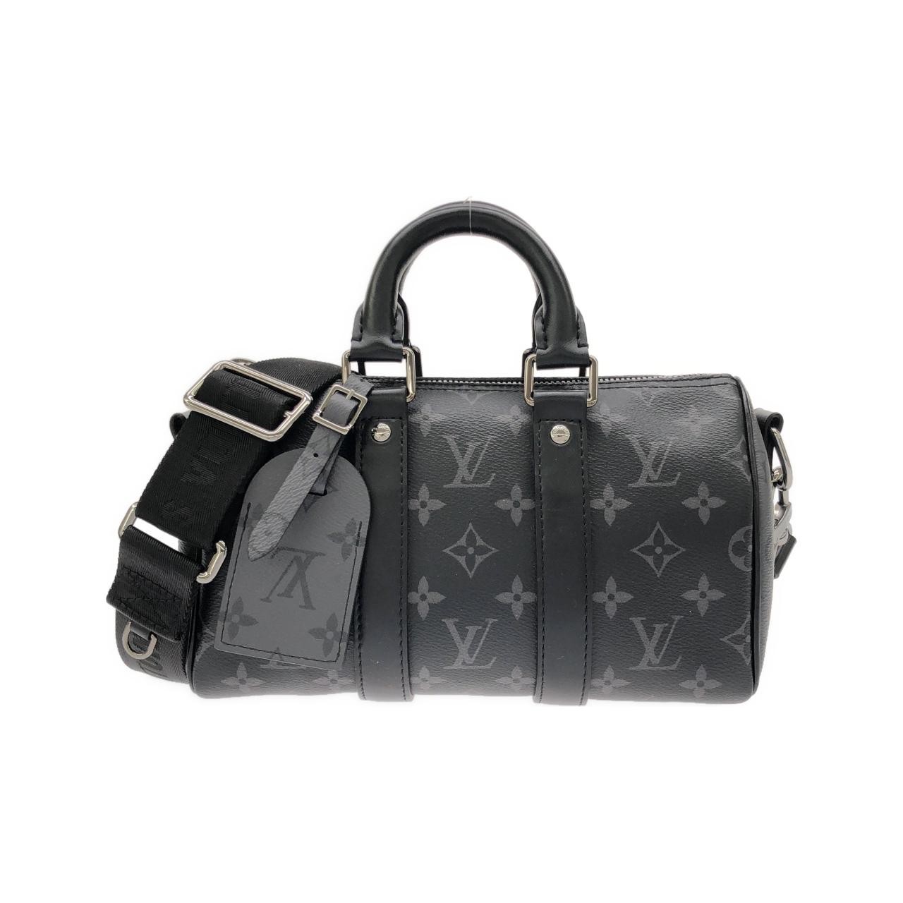 Louis Vuitton Monogram Eclipse Reverse Keepall Bandoulière 25 M46...