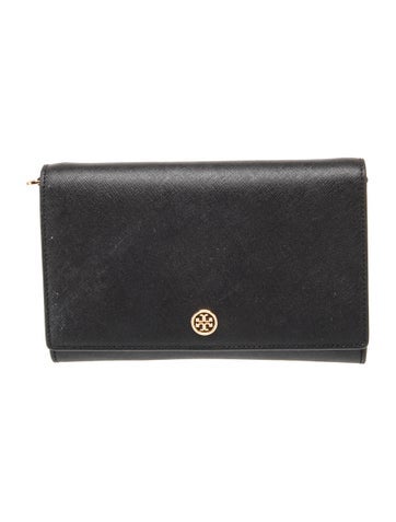 Saffiano Leather Clutch