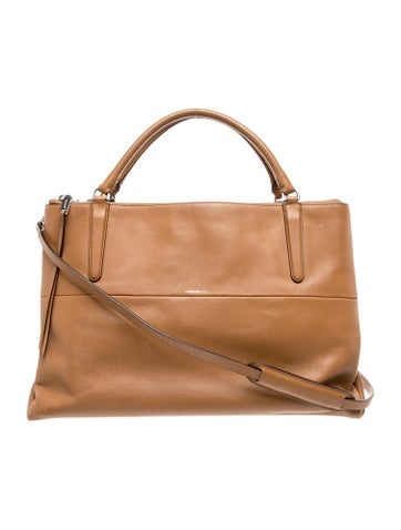 Leather Top Handle Bag