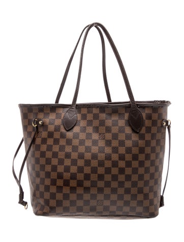 Damier Ebene Neverfull w/Pouch MM