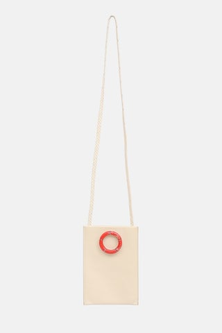 Leather Medicine Crossbody Pouch