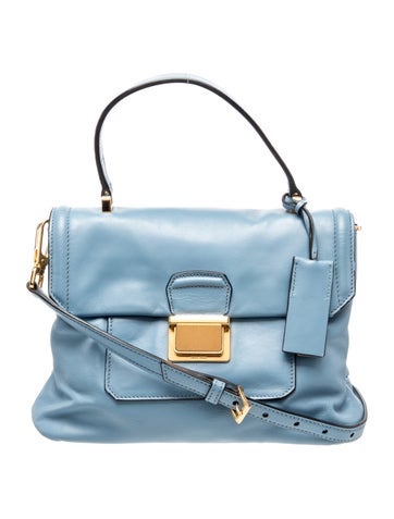 Miu Miu Leather Top Handle Bag