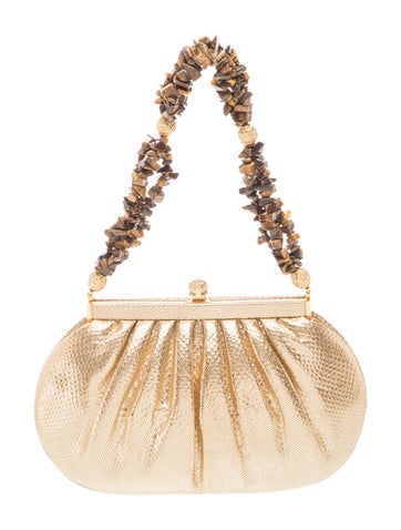 Leather Evening Bag w/ Tags