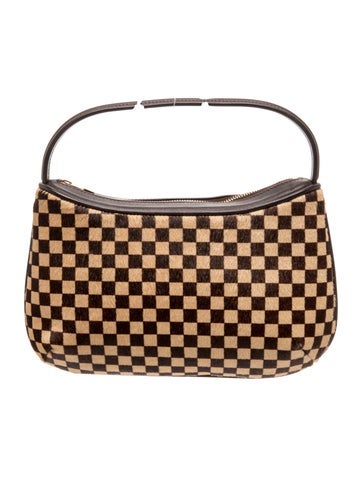 Ponyhair Top Handle Bag
