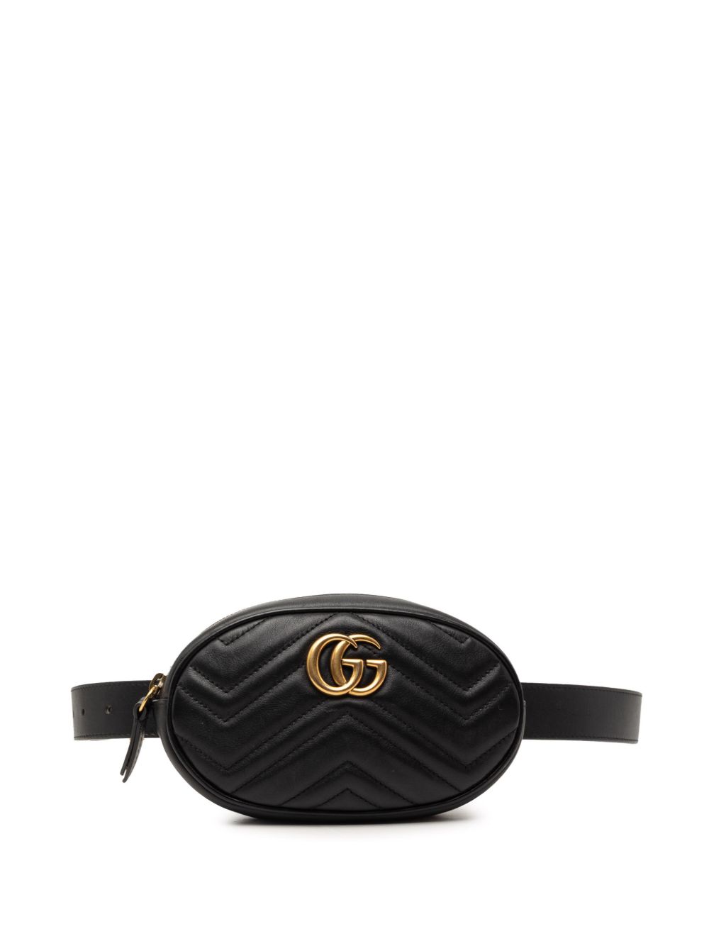 2016-2026 GG Marmont Matelasse Leather belt bag