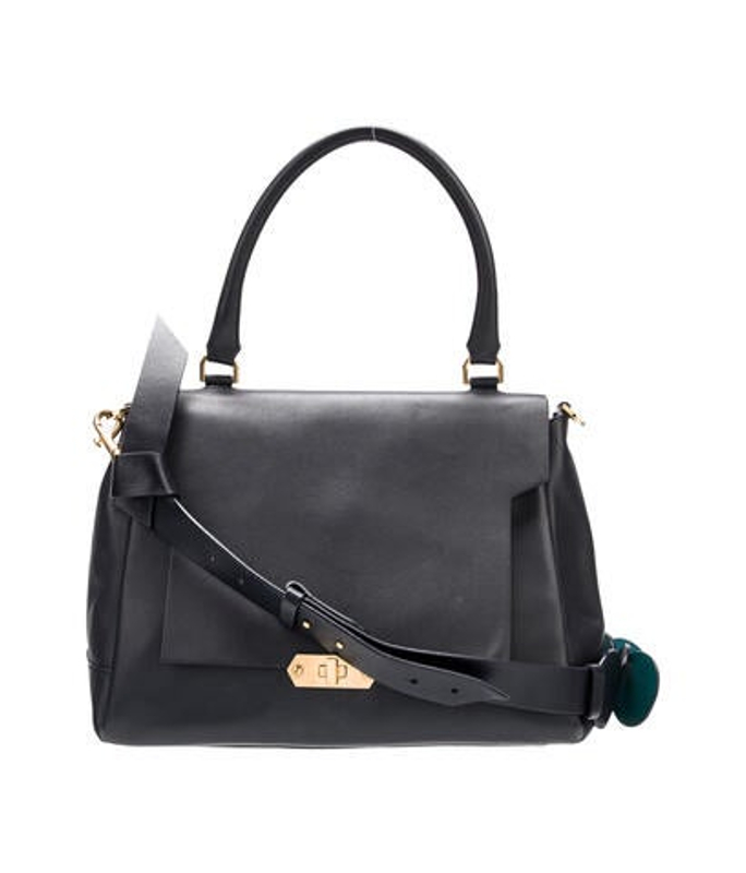 Anya Hindmarch Hindmarch Leather Top Handle Bag