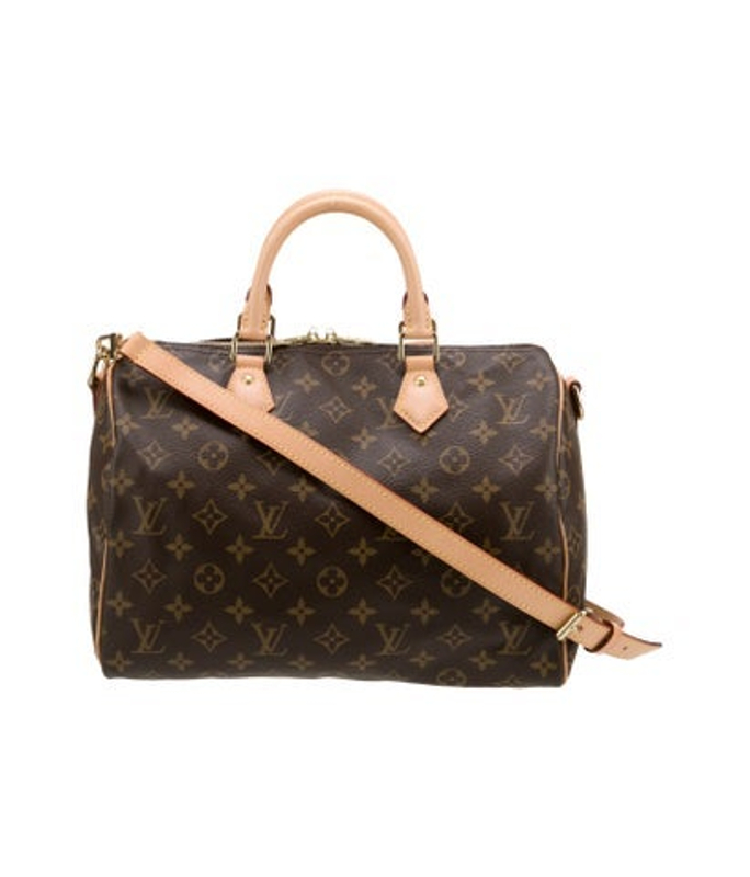 Louis Vuitton Vuitton Lv Monogram Speedy Bandouliere 30
