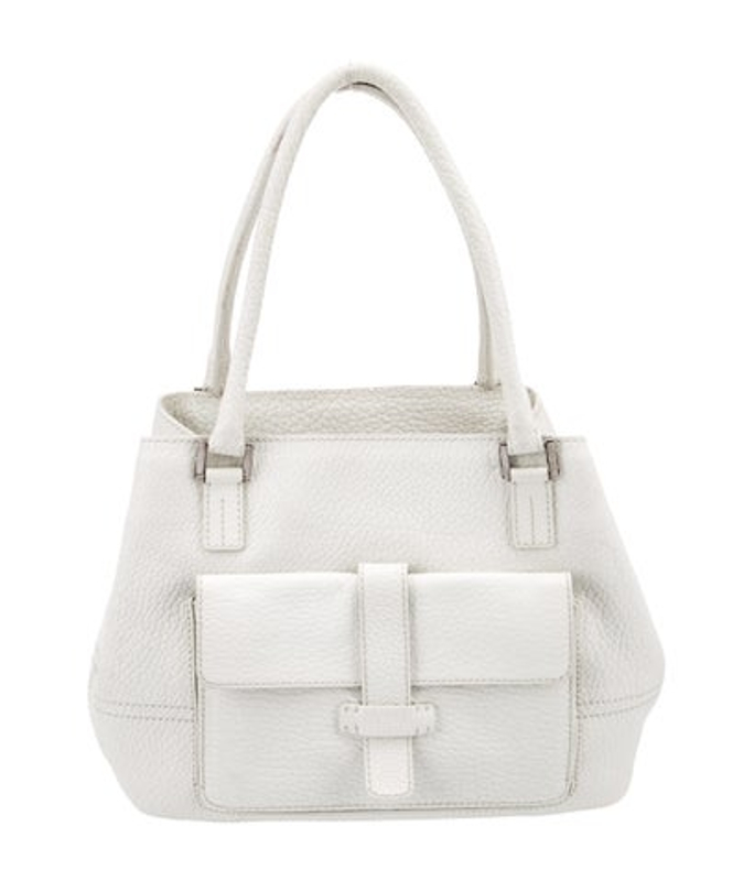 Loro Piana Piana Leather Top Handle Bag