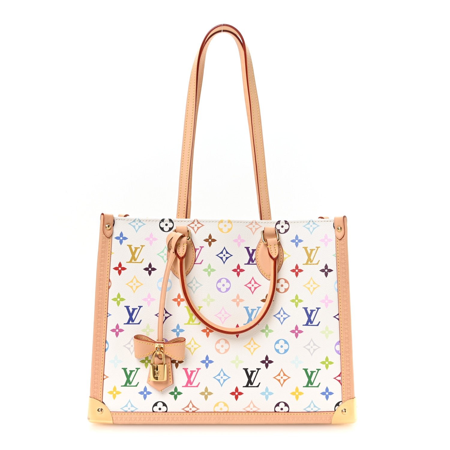 Louis Vuitton LV X TM Monogram Multicolor Onthego MM White