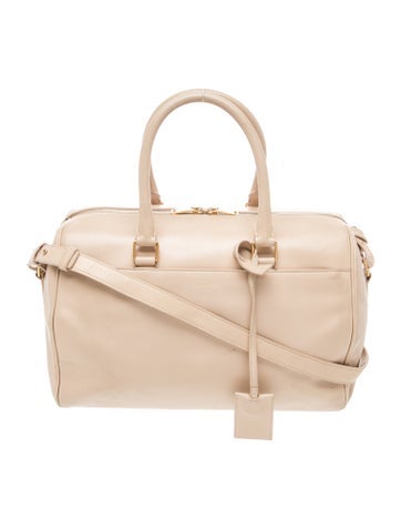 Leather Top Handle Bag