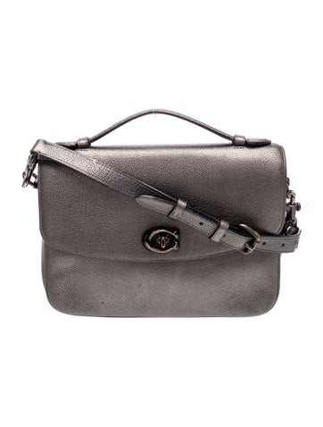 Leather Top Handle Bag