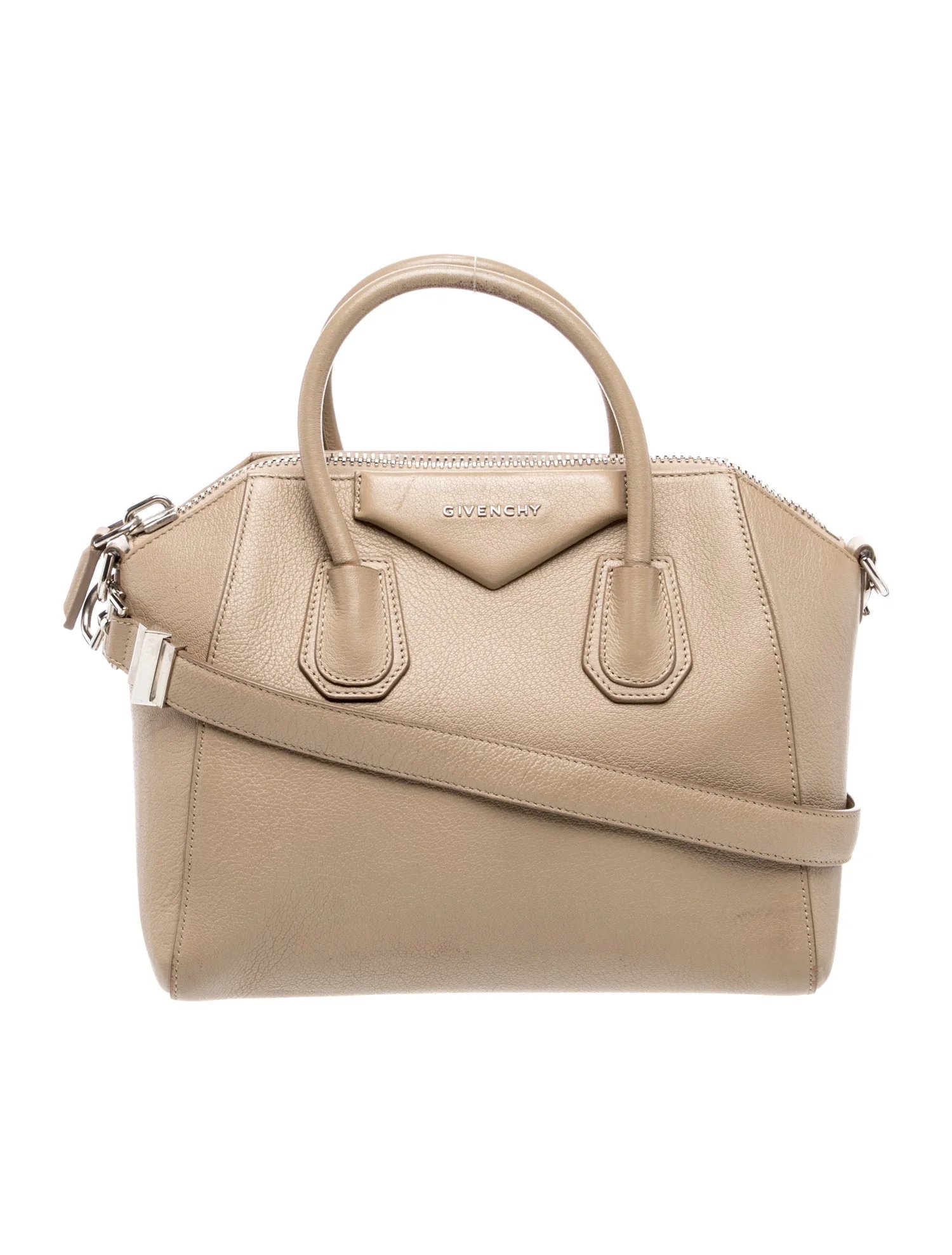 Leather Top Handle Bag