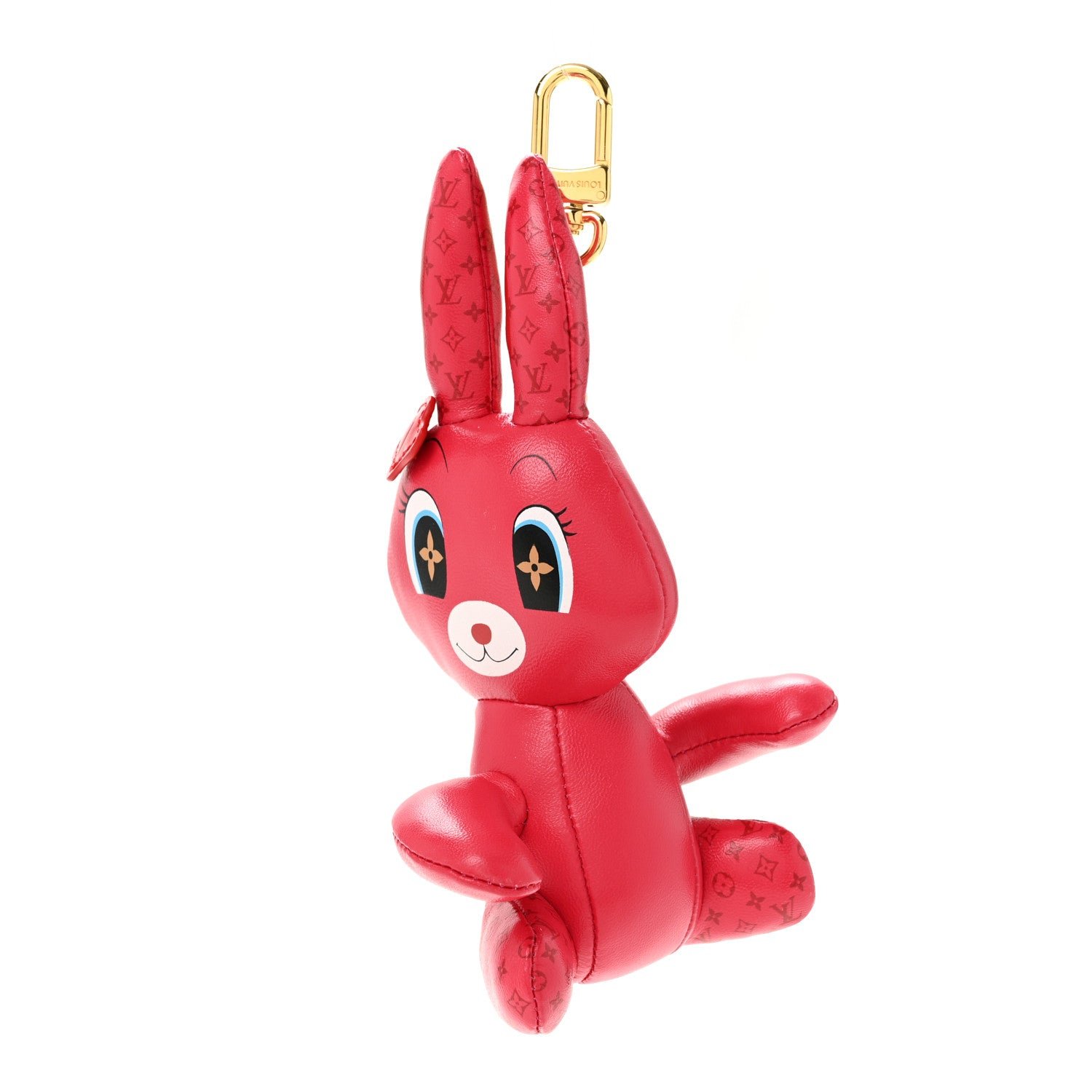 Louis Vuitton Animogram Rabbit Bag Charm Pink