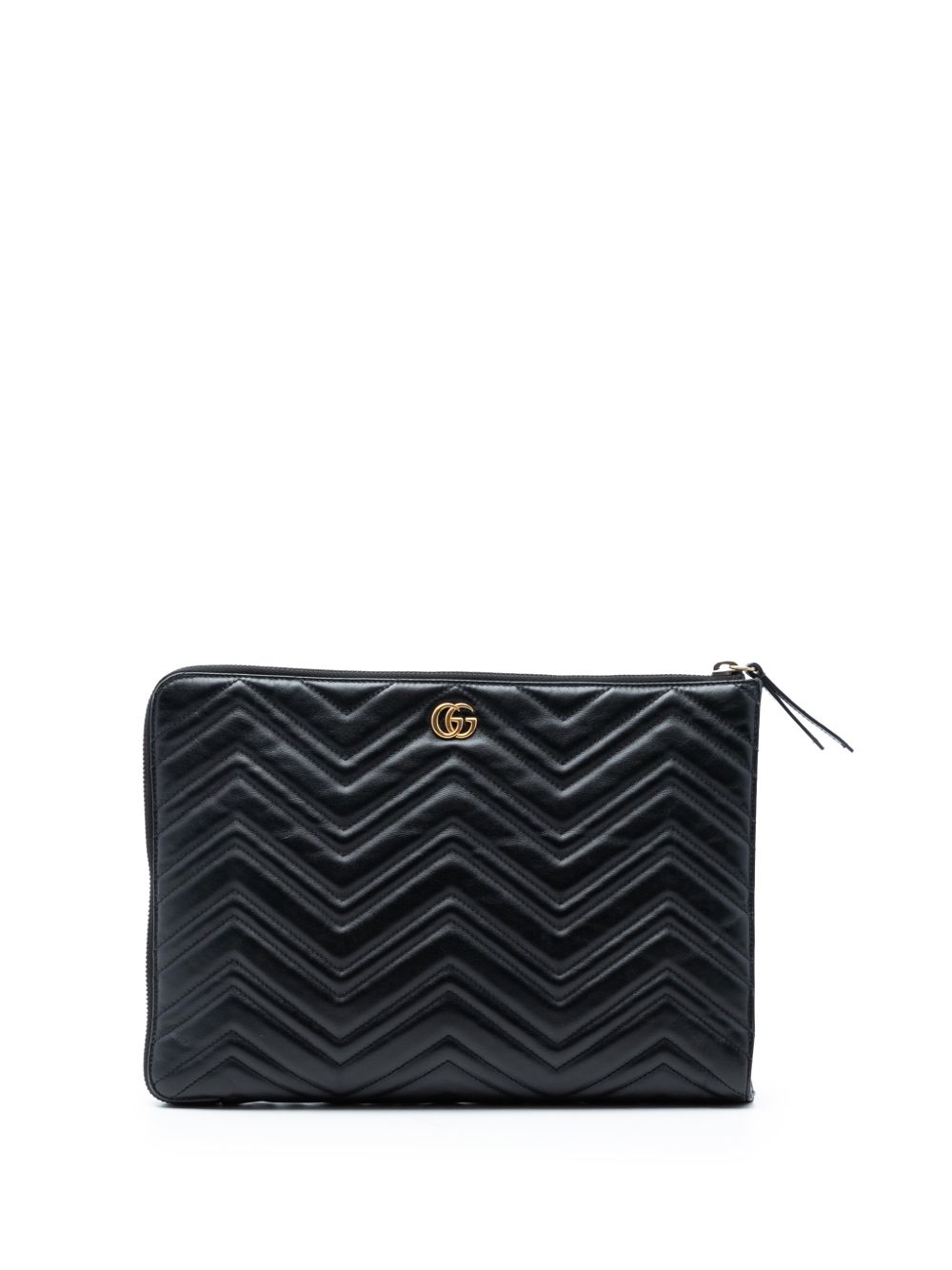 2016-2026 GG Marmont Matelasse Leather Portfolio clutch bag
