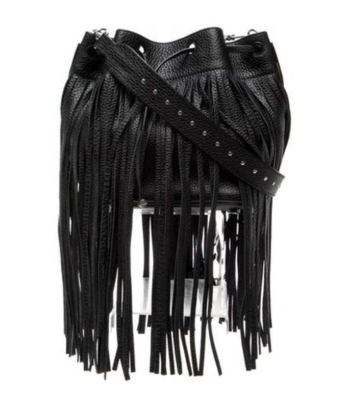 Bally Leather Bucket Bag W Tags