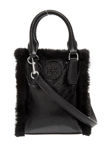 Tory Burch Patent Leather Bucket Bag