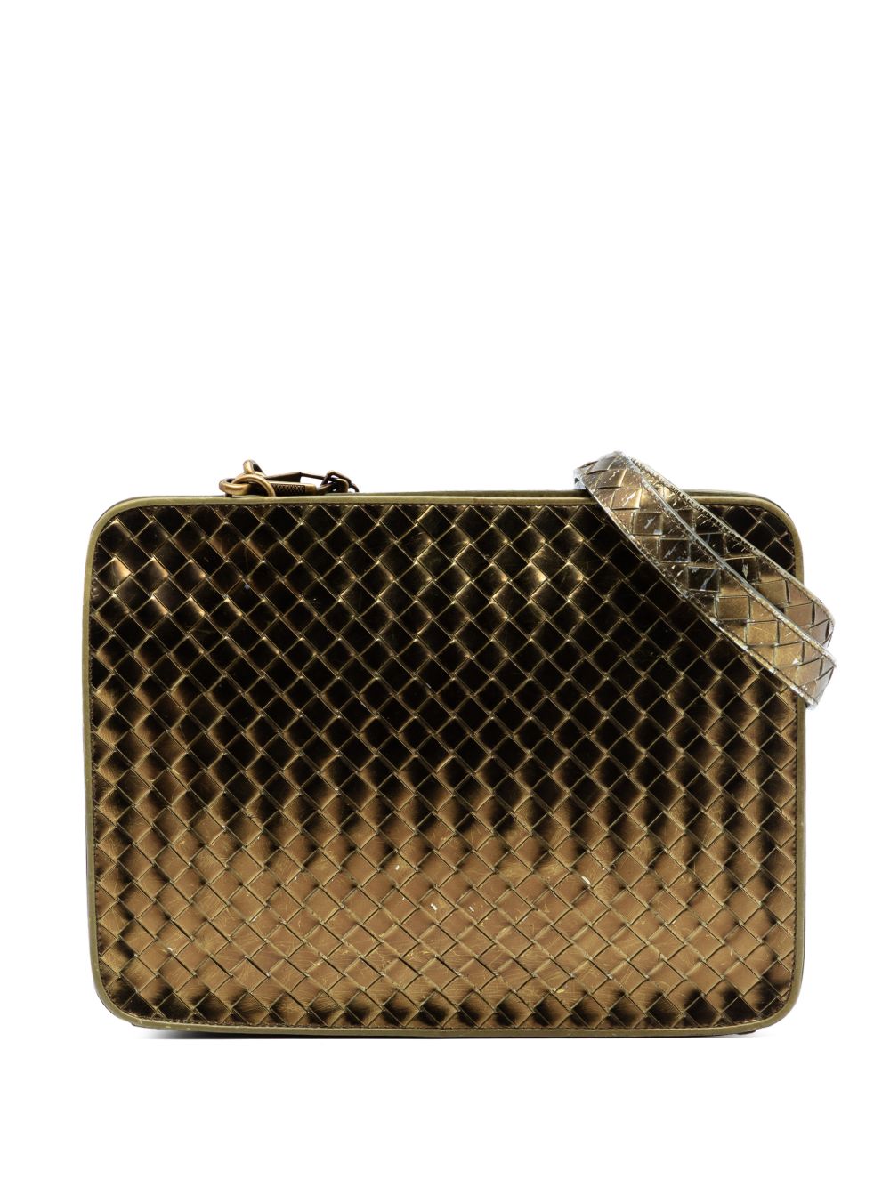 Bottega Veneta 2007 Metallic Nappa Intrecciato shoulder bag