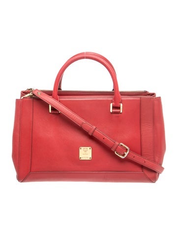 Leather Top Handle Bag