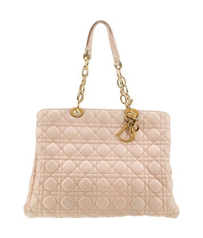 Dior Dior Cannage Shoulder Bag Large