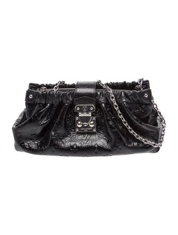 Embossed Leather Pochette Sling 2026