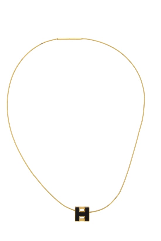 Black Cage d'H Necklace