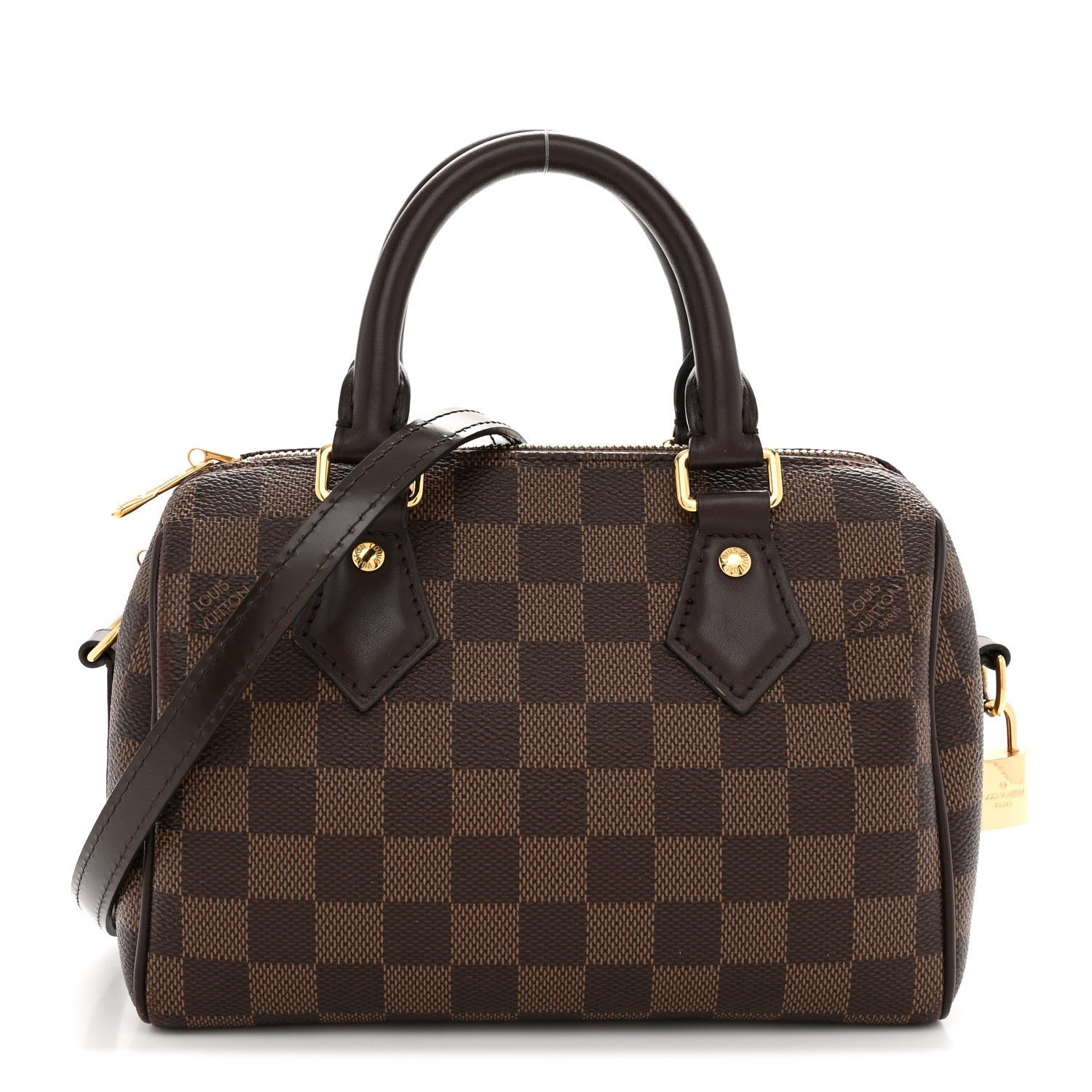 Louis Vuitton Damier Ebene Speedy Bandouliere 20