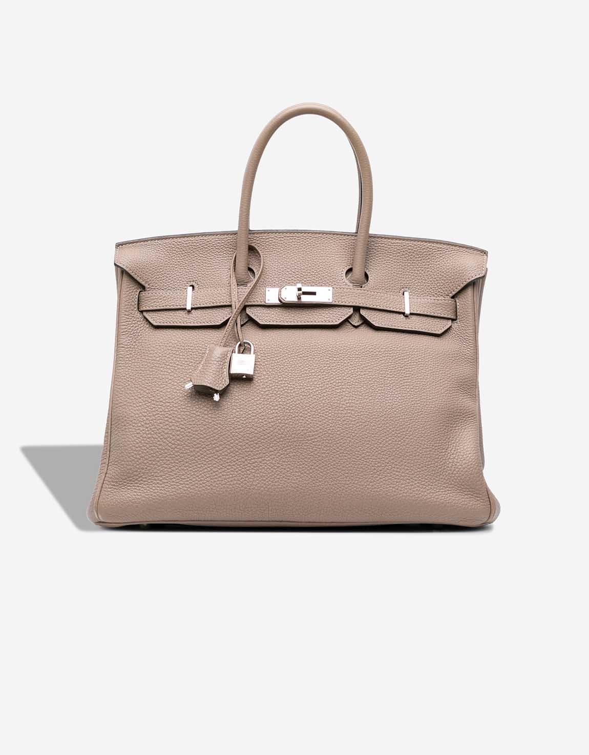 Hermes 
		Birkin 35 Togo Gris Tourterelle    
