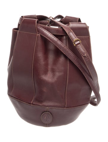 Cartier Leather Bucket Bag
