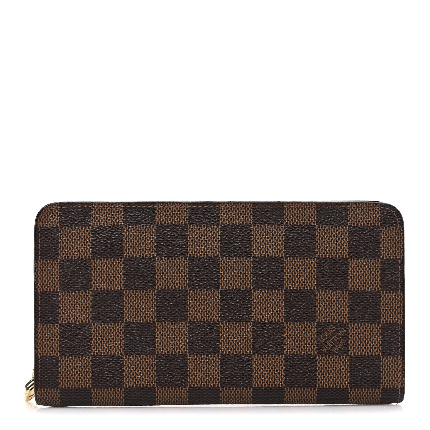 Louis Vuitton Damier Ebene Porte-Monnaie Zippe Zippy Wallet