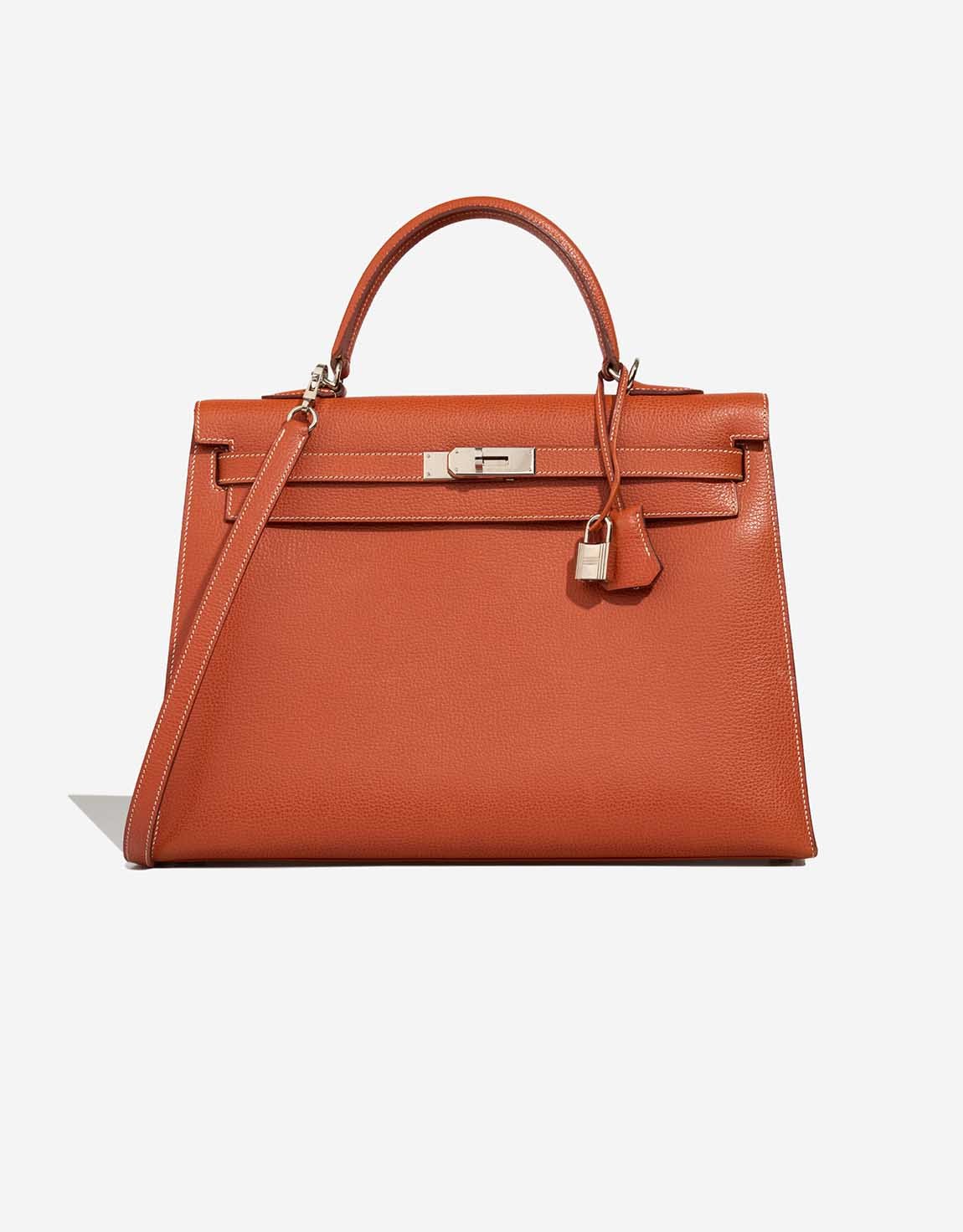 Hermes 
		Kelly 35 Togo Brique    