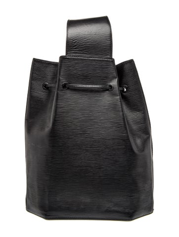 Epi Leather Sac a Dos Bucket Bag