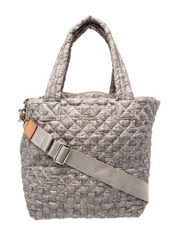 Quilted Messenger Bag