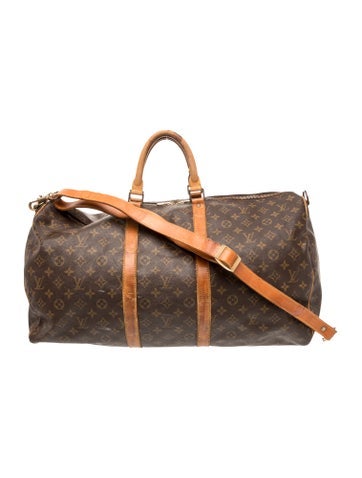 LV Monogram Keepall Bandouliere 55