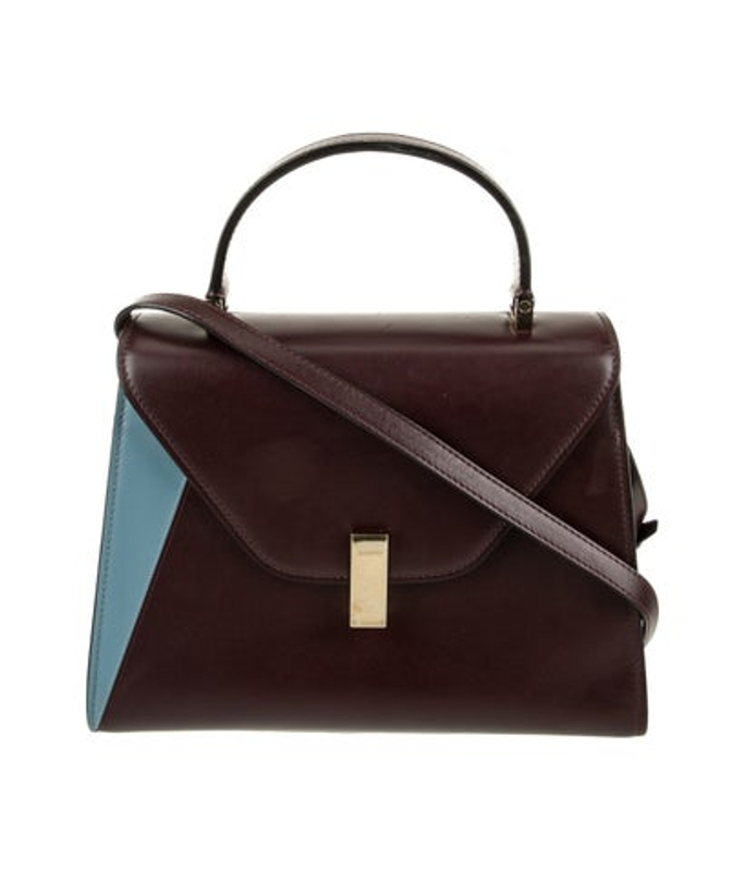 Valextra Leather Top Handle Bag