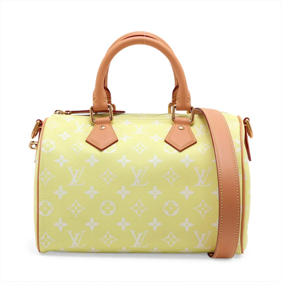 Louis Vuitton Monogram Leather Speedy P9 Bandoulière 25 M13902 Yellow There was