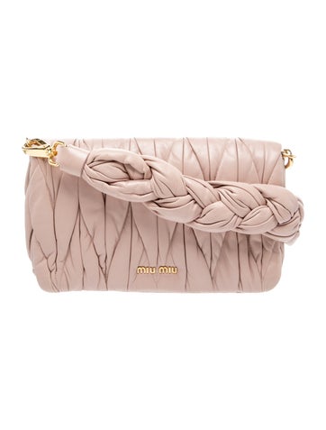 Miu Miu Leather Shoulder Bag