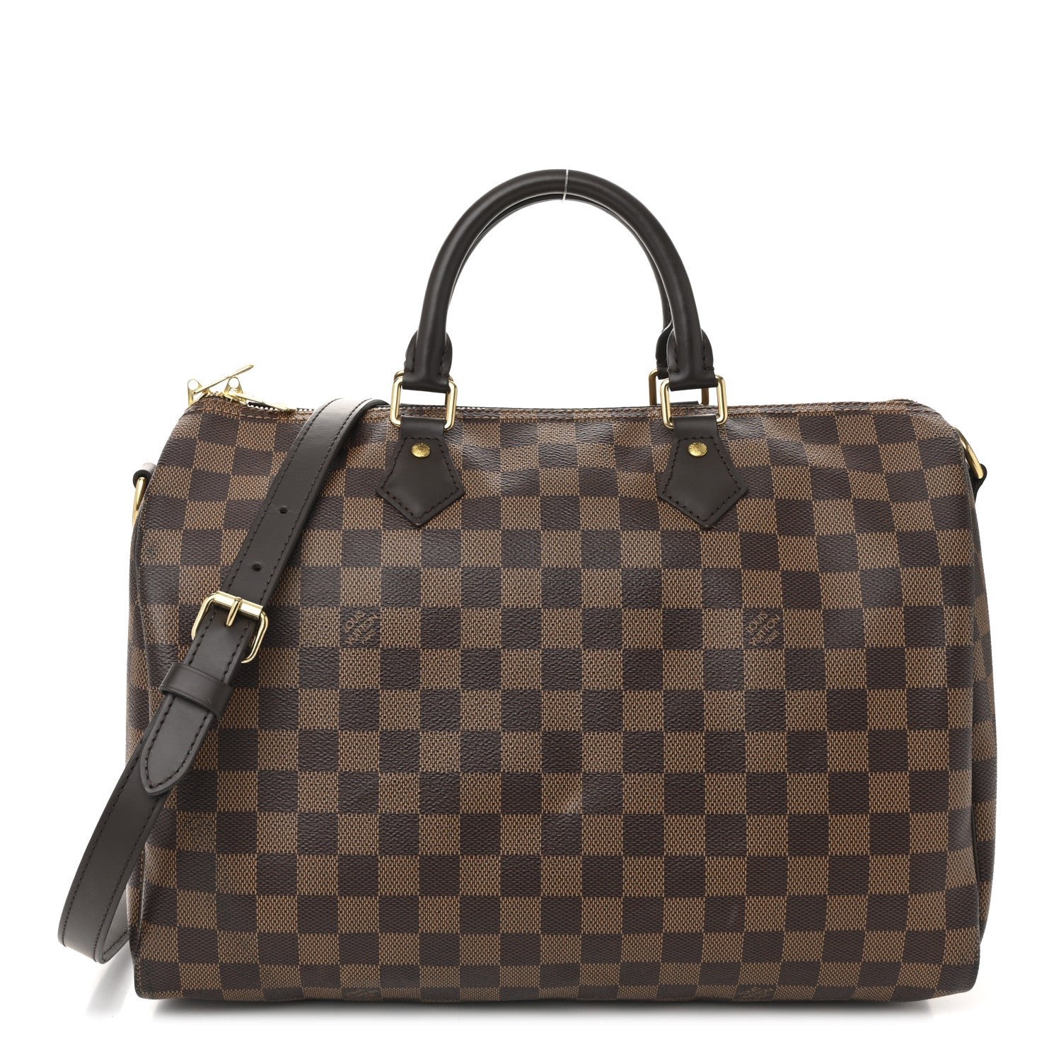 Louis Vuitton Damier Ebene Speedy Bandouliere 35